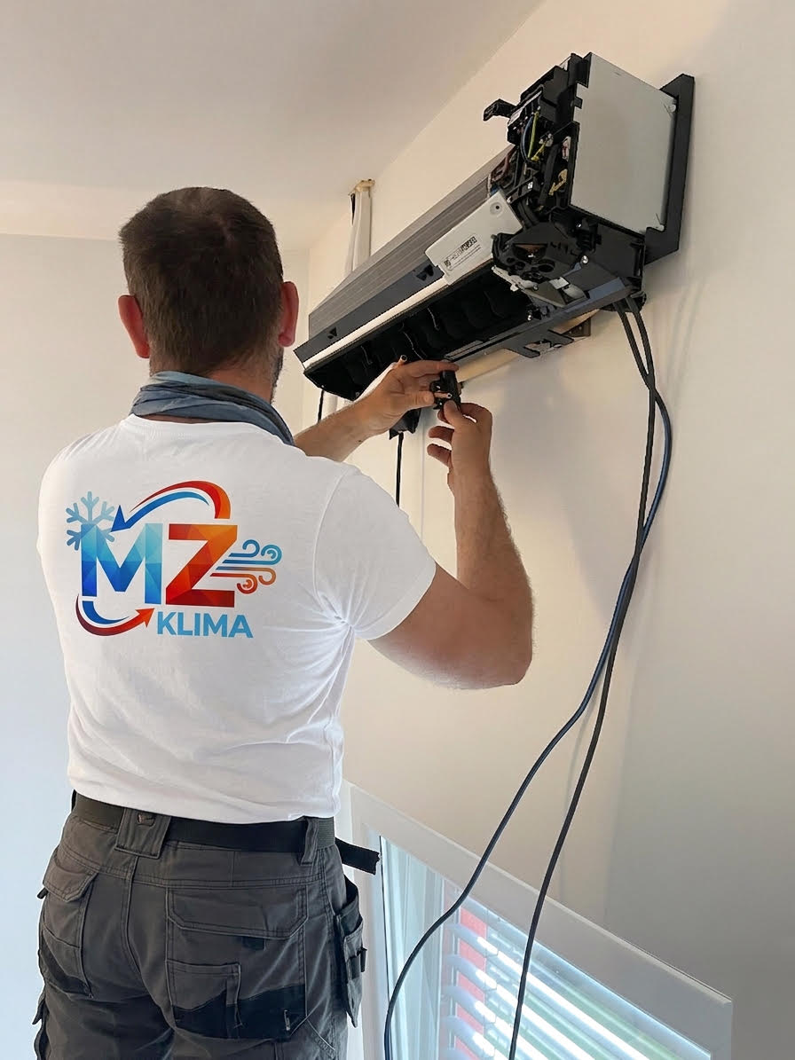 Certifikovaný odborník pri montáži klimatizácie